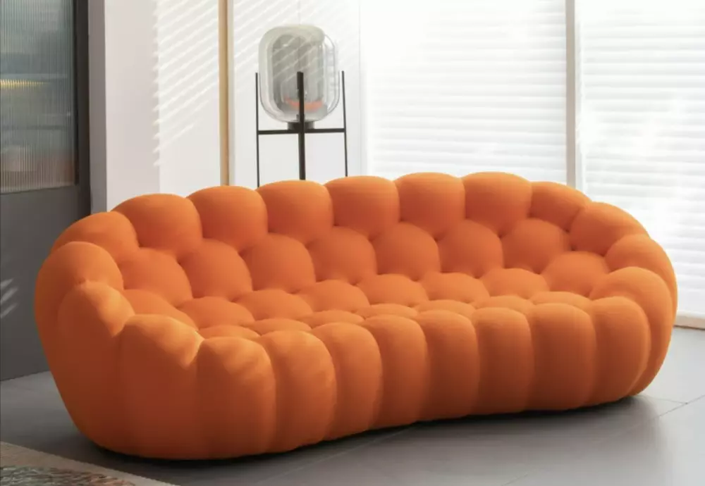 cream cloud couch